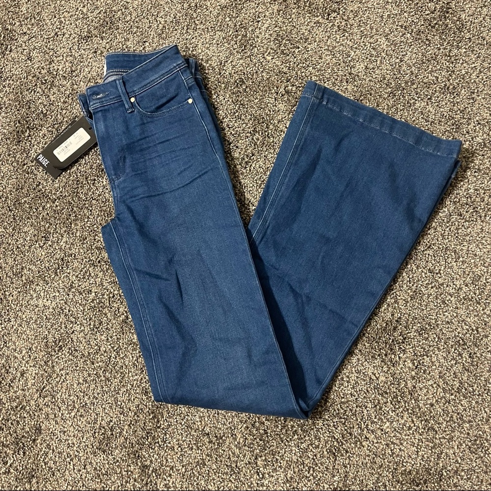 NEW Paige Genevieve Modern High Rise Flare